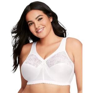Glamorise MagicLift Original Full-Figure Wireless Support Bra 1000 Size 54D